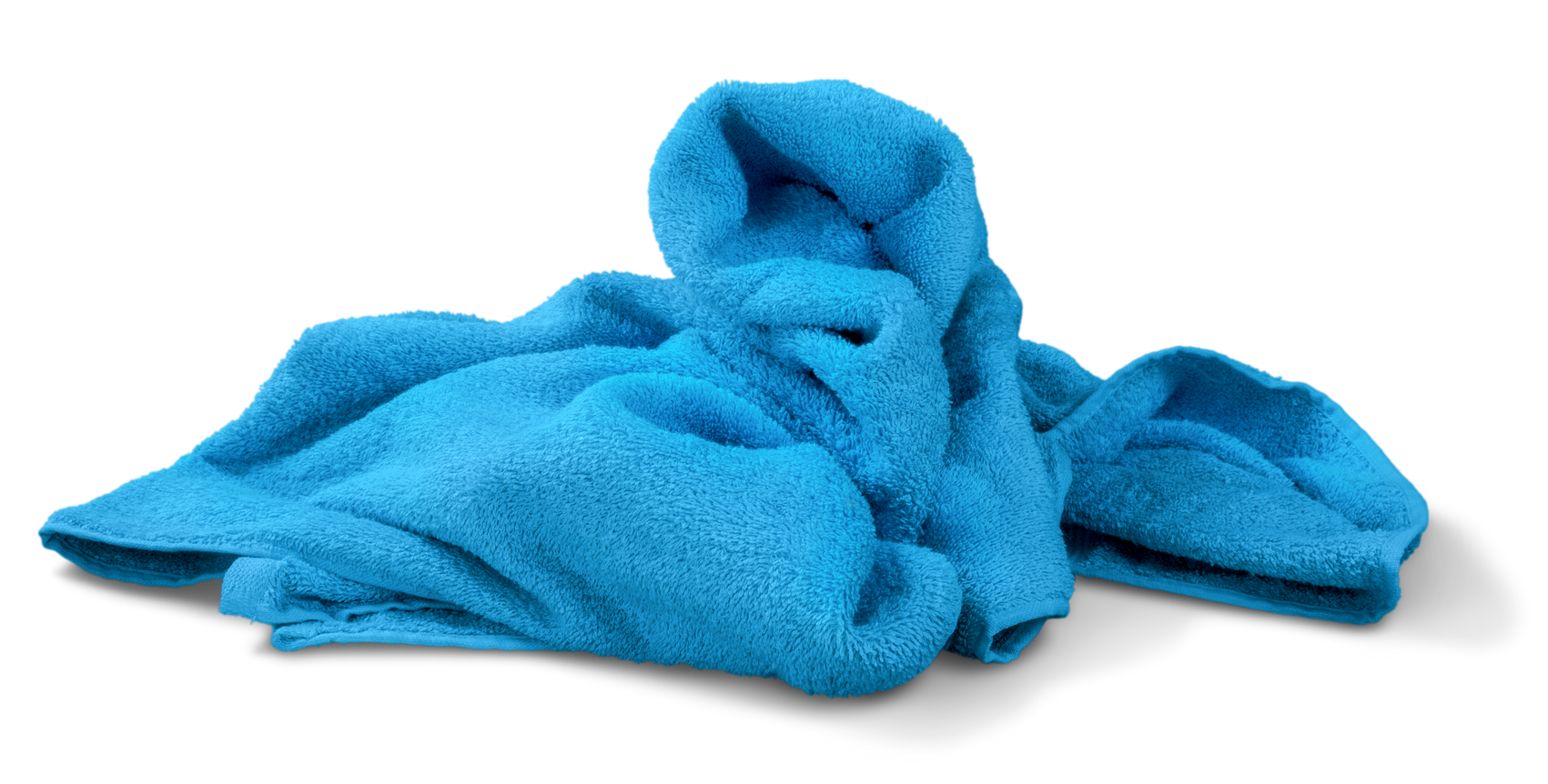 Clean Blue Towel